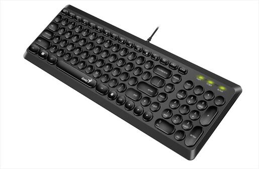 KEYBOARD WIRED USB GENIUS SLIM STAR Q200