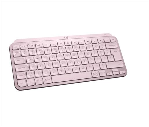 KEYBOARD WIRELESS LOGITECH MX Keys Mini Rose Logi Bolt ready, w/Bluetooth 920-010500