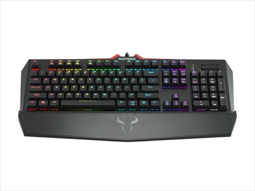 KEYBOARD MECHANICAL RIOTORO GHOSTWRITER ELITE RGB Cherry MX Silent Red KR910-XP