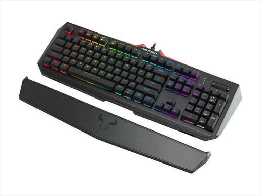 KEYBOARD MECHANICAL RIOTORO GHOSTWRITER ELITE RGB Cherry MX Silent Red KR910-XP