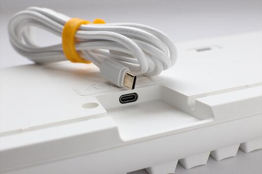 KEYBOARD MECHANICAL DUCKY ONE 3 FULL SIZE RGB PBT Double-shot keycaps HOT-SWAPPABLE Cherry MX Blue, Pure White, DKON2108ST-CUSPDPWWWSC1