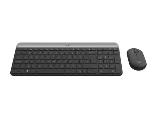 COMBO KEYBOARD AND MOUSE WIRELESS LOGITECH MK470 Graphite 920-009204