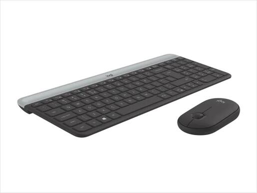 COMBO KEYBOARD AND MOUSE WIRELESS LOGITECH MK470 Graphite 920-009204