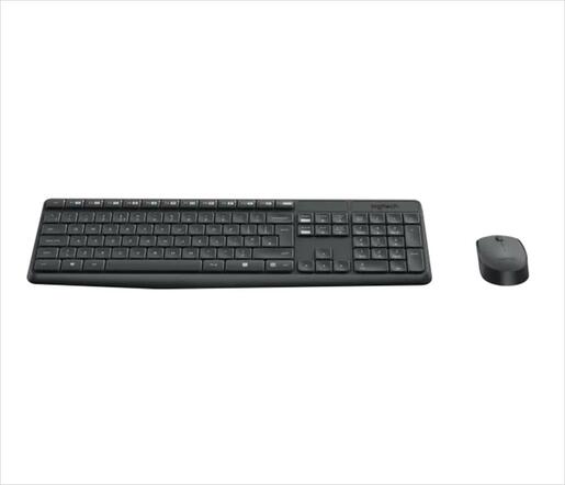 COMBO KEYBOARD AND MOUSE WIRELESS LOGITECH MK235 Grey 920-007931
