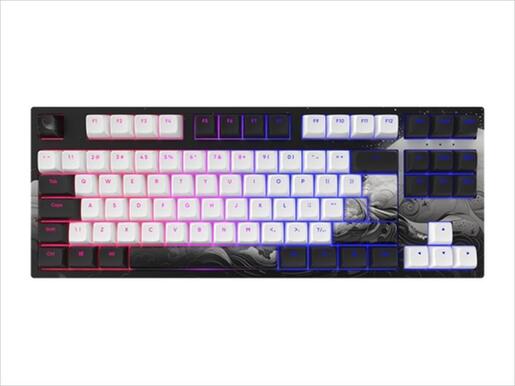 KEYBOARD MECHANICAL DARK PROJECT DPP 87 INK TKL HS RGB linear mechanical switches G3ms Sapphire, +4 switch ANSI layout