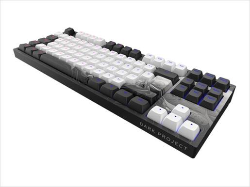 KEYBOARD MECHANICAL DARK PROJECT DPP 87 INK TKL HS RGB linear mechanical switches G3ms Sapphire, +4 switch ANSI layout