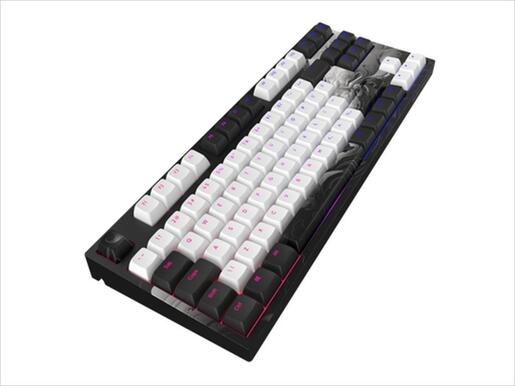 KEYBOARD MECHANICAL DARK PROJECT DPP 87 INK TKL HS RGB linear mechanical switches G3ms Sapphire, +4 switch ANSI layout