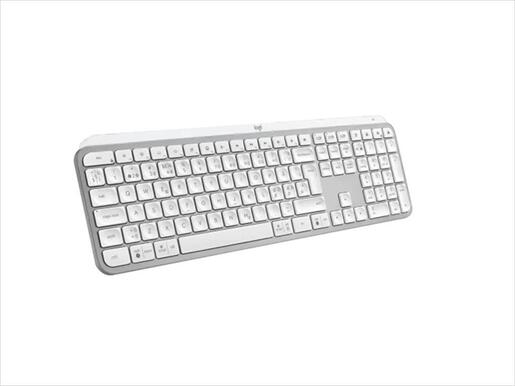 KEYBOARD WIRELESS LOGITECH MX KEYS S Pale Gray Bolt, w/Bluetooth 920-011588
