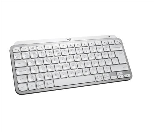KEYBOARD WIRELESS LOGITECH MX Keys Mini Pale Gray Logi Bolt ready, w/Bluetooth 920-010499
