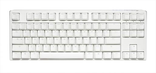 KEYBOARD MECHANICAL DUCKY ONE 3 TKL RGB PBT Double-shot keycaps HOT-SWAPPABLE Cherry MX Brown, Pure White, DKON2187ST-BUSPDPWWWSC1
