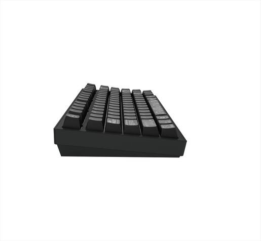 KEYBOARD MECHANICAL DARK PROJECT ALU81A TERRA NOVA Black HS RGB linear mechanical switches G3ms Moonstone- Pre-lubed, wireless (BT/2,4g),+4 switch ANSI layout