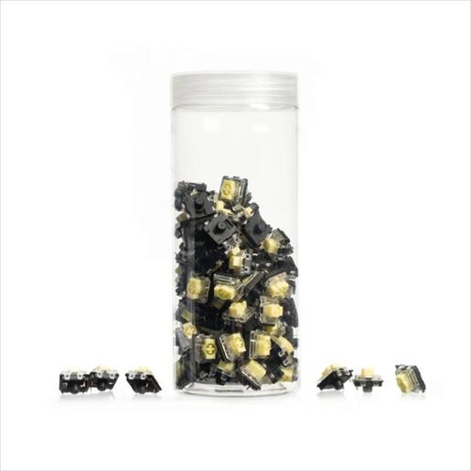 KEYBOARD SWITCH SET MECHANICAL LOW PROFILE KEYCHRON Keychron G193 BANANA (x110 pieces) (for K1/K1SE/K3/K5/K5 SE/K7/K1;K3;K5;K7;K9;K11;K13 PRO/S1)