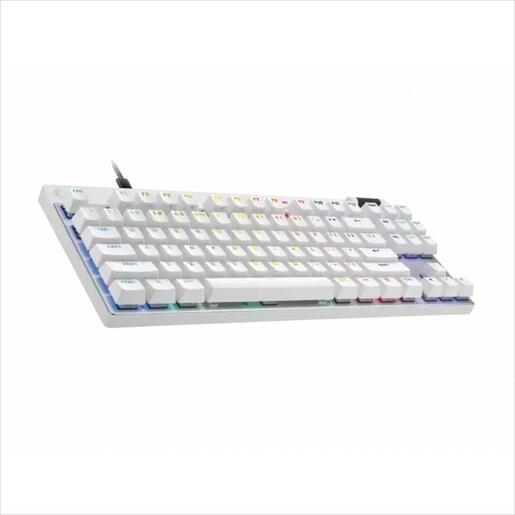 KEYBOARD MECHANICAL LOGITECH G PRO X RAPID White, TKL, LIGHTSYNC RGB, TACTILE MAGNETIC, 920-013242