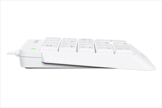 KEYBOARD NUMPAD A4TECH FK13P, WHITE