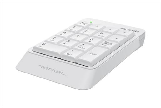 KEYBOARD NUMPAD A4TECH FK13P, WHITE