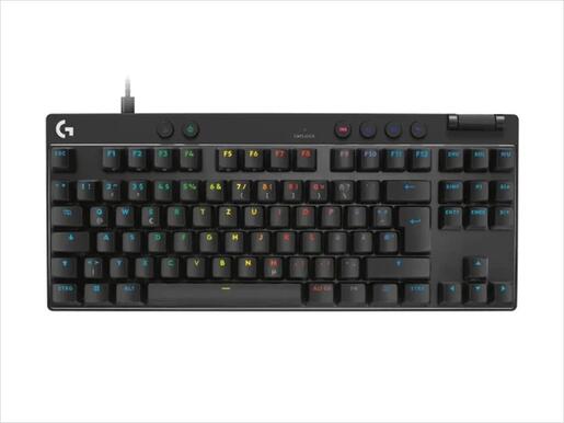 KEYBOARD MECHANICAL LOGITECH G PRO X RAPID Black, TKL, LIGHTSYNC RGB, TACTILE MAGNETIC, 920-013233