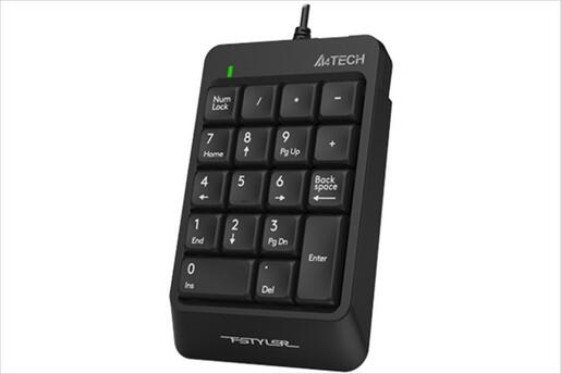 KEYBOARD NUMPAD A4TECH FK13P, BLACK, A4-KEY-FK-13P