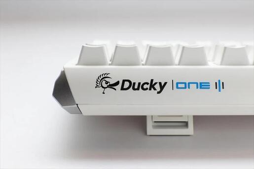 KEYBOARD MECHANICAL DUCKY ONE 3 CLASSIC PURE WHITE RGB TKL PBT Double-shot keycaps HOT-SWAPPABLE Cherry MX Speed Silver, DKON2187ST-PUSPDPWWWSC1