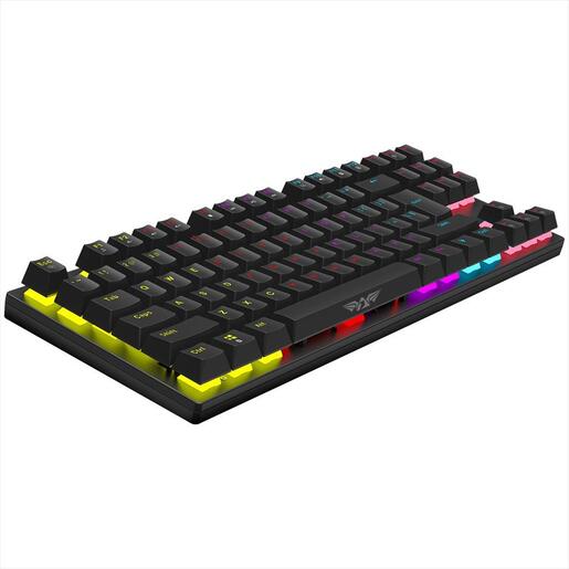 KEYBOARD MECHANICAL ARMAGGEDDON MKA-2C Neo Psychswif Kevlartech keycaps Hotswappable Modular Switch Clicky, LED backlight