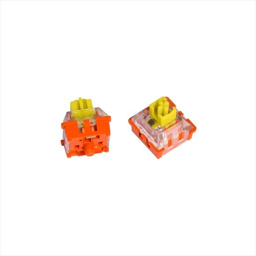 KEYBOARD SWITCH SET MECHANICAL KEYCHRON Lava Optical Z84 Banana (x87 pieces) Keychron Optical switch only compatible