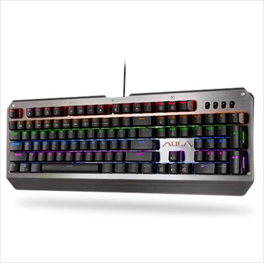 KEYBOARD MECHANICAL AULA ASSAULT KRGD BLUE switch TACTILE Illuminated, SI-2039EN