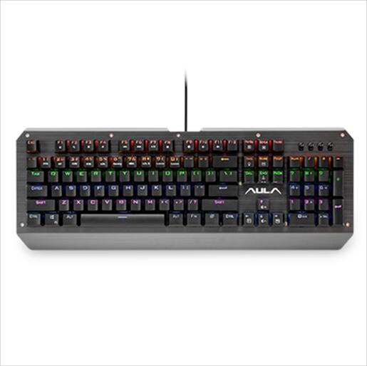 KEYBOARD MECHANICAL AULA ASSAULT KRGD BLUE switch TACTILE Illuminated, SI-2039EN