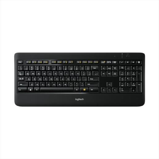 KEYBOARD WIRELESS LOGITECH Illuminated K800 Unify 920-002380