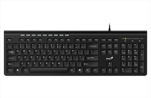 KEYBOARD WIRED USB GENIUS SLIM STAR 230