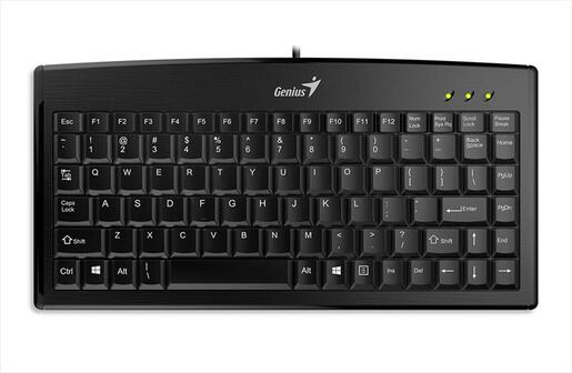 KEYBOARD WIRED USB GENIUS LUXEMATE 100 w/o NUMPAD