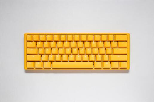KEYBOARD MECHANICAL DUCKY ONE 3 MINI RGB 60% PBT Double-shot keycaps HOT-SWAPPABLE Cherry MX Brown, Yellow, DKON2161ST-BUSPDYDYYYC1