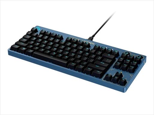 KEYBOARD MECHANICAL LOGITECH G PRO TKL LOL EDITION RGB TACTILE (GX BROWN) 920-010537
