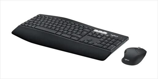 COMBO KEYBOARD AND MOUSE WIRELESS LOGITECH MK850 Multi-Device Unify, w/Bluetooth 920-008226