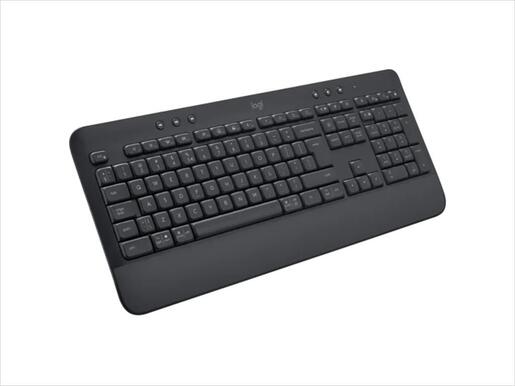 KEYBOARD WIRELESS LOGITECH K650 Logitech Bolt, w/Bluetooth, w/PalmRest, Graphite 920-010945