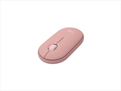 COMBO KEYBOARD AND MOUSE WIRELESS LOGITECH PEBBLE 2 COMBO Rose w/Bluetooth, Logitech Bolt, 920-012241