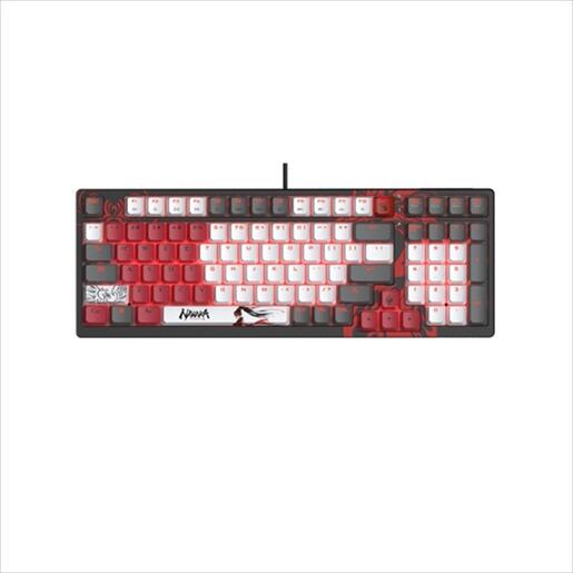 KEYBOARD MECHANICAL A4TECH Bloody S98 NARAKA, RED Switch, RGB Illumination, Black
