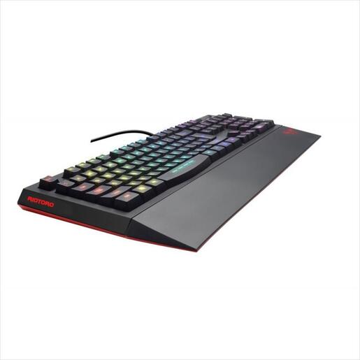 KEYBOARD WIRED USB RIOTORO GHOSTWRITER CLASSIC RGB , 2X USB HUB, KR610-NA