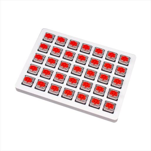 KEYBOARD SWITCH SET MECHANICAL LOW PROFILE 2.0 KEYCHRON Gateron Z121 RED (x35 pieces) (for K1/K1SE/K3/K5/K5 SE/K7/K1;K3;K5;K7;K9;K11;K13 PRO/S1)