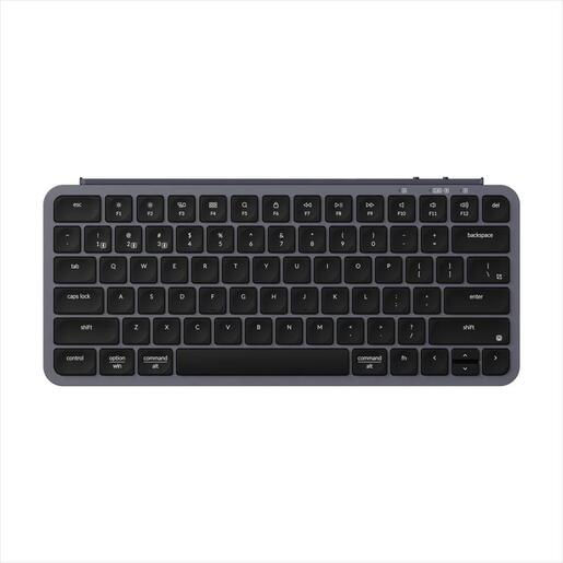 KEYBOARD WIRELESS KEYCHRON B1 PRO ULTRA SLIM 75% Multi-Device (Wired, 2.4Ghz,Bluetooth), Space Gray, B1P-K1