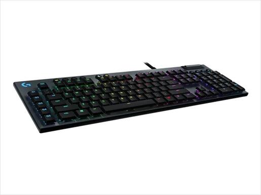 KEYBOARD MECHANICAL LOGITECH G815 LIGHTSYNC RGB GL TACTILE CARBON 920-008992
