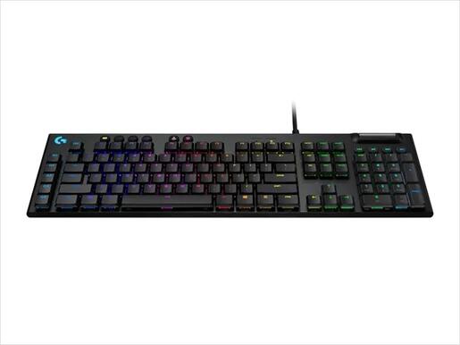 KEYBOARD MECHANICAL LOGITECH G815 LIGHTSYNC RGB GL TACTILE CARBON 920-008992