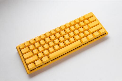 KEYBOARD MECHANICAL DUCKY ONE 3 MINI RGB 60% PBT Double-shot keycaps HOT-SWAPPABLE Cherry MX Blue, Yellow, DKON2161ST-CUSPDYDYYYC1