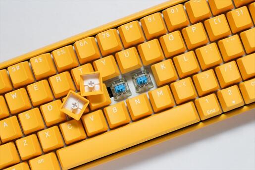 KEYBOARD MECHANICAL DUCKY ONE 3 MINI RGB 60% PBT Double-shot keycaps HOT-SWAPPABLE Cherry MX Blue, Yellow, DKON2161ST-CUSPDYDYYYC1