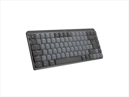 KEYBOARD WIRELESS LOGITECH MX MECHANICAL MINI MINIMALISTIC TACTILE QUIET switch Graphite Logi Bolt, w/Bluetooth, 920-010780