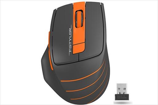 MOUSE WIRELESS USB A4TECH FSTYLER FG30S Silent, Orange
