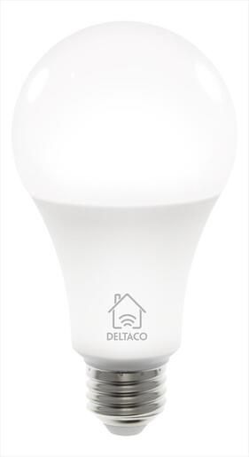 LED BULB SMART DELTACO E27 2700K-6500K DIMMABLE WHITE, 9W,  SH-LE27W