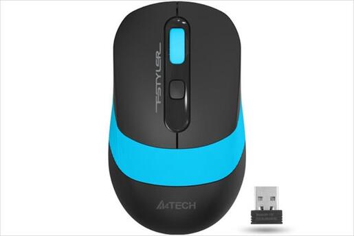 MOUSE WIRELESS USB A4TECH FSTYLER FG10S Silent, Blue