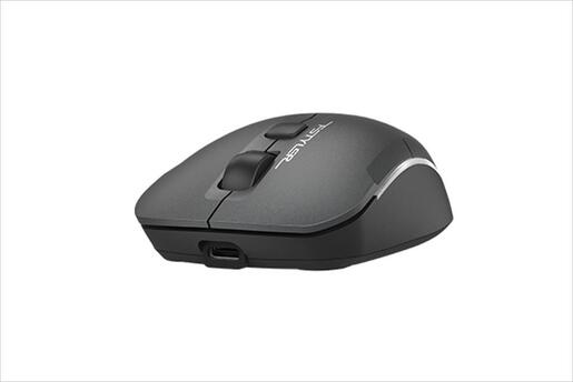 MOUSE WIRELESS USB A4TECH FSTYLER FB26CS Air2 Silent, w/Bluetooth (3 device), Smoky Grey