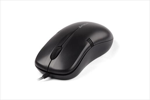 MOUSE WIRED USB A4TECH OP-560NU, Black