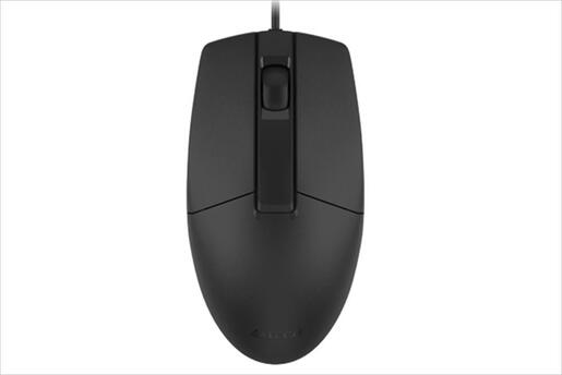 MOUSE WIRED USB A4TECH OP-330S Silent, Black
