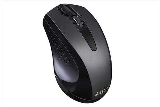MOUSE WIRELESS USB A4TECH G9-500FS Silent, Black